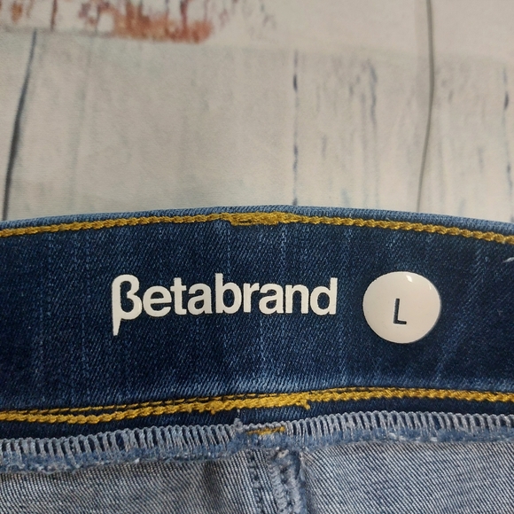 Betabrand pull on stretch skinny jeans - Picture 3 of 4